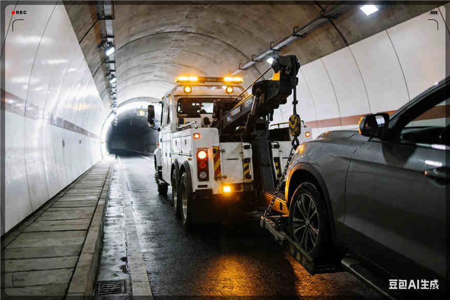 卓尼道路救援汽车换轮胎